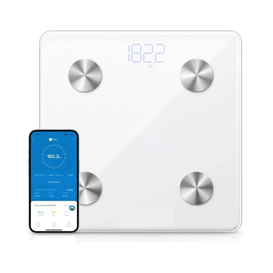 Smart Scale for Body Weight, FSA HSA Eligible, Digital Bathroom Scale BMI Weighing Bluetooth Body Fat Scale, Body Composition Monitor Health Analyzer